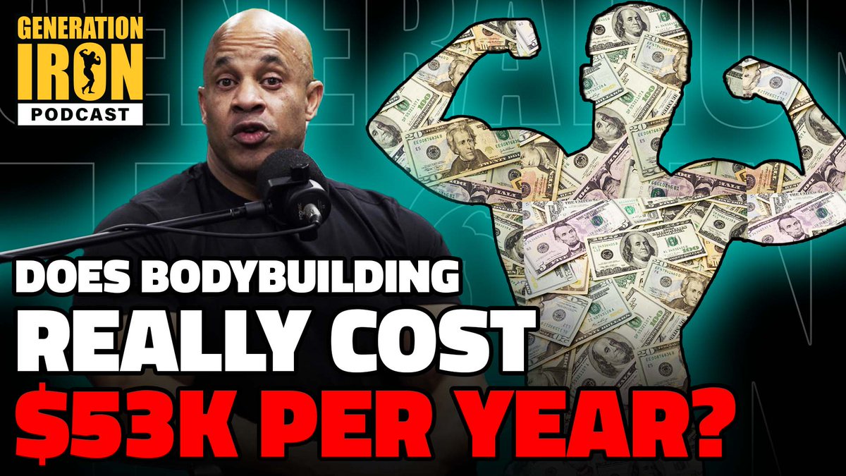 GenerationIron's tweet photo. Victor Martinez reviews the yearly cost for bodybuilders ranging from diet, to training, and even PEDs. Check it out in the latest episode of the Generation Iron Podcast! #GIpodcast #bodybuilding #VictorMartinez #podcast

WATCH: https://t.co/Z3LzRoBJn0 https://t.co/5zzJAzkWnw