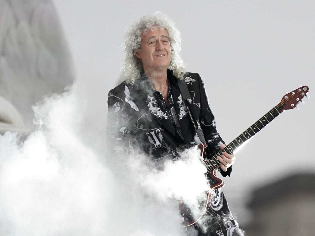 offqueenbandfan's tweet photo. #OTD on 18/12/2019. #BrianMay played at the The Chaple of The Royal Military Academy in Sandhurst, UK, during the #SaveMeTrust & #HarperAspreyWildlifeChristmasCarolService. https://t.co/PJxkgqHgSU