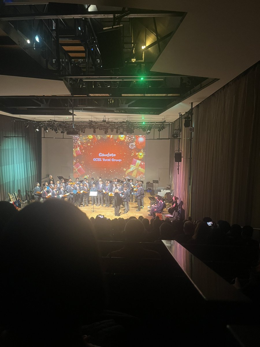 It was a pleasure to attend the wonderful Christmas Concert this evening. It is always amazing to see such incredible talent on display from so many of our students. <a href="/DartfordGS/">Dartford Grammar</a>