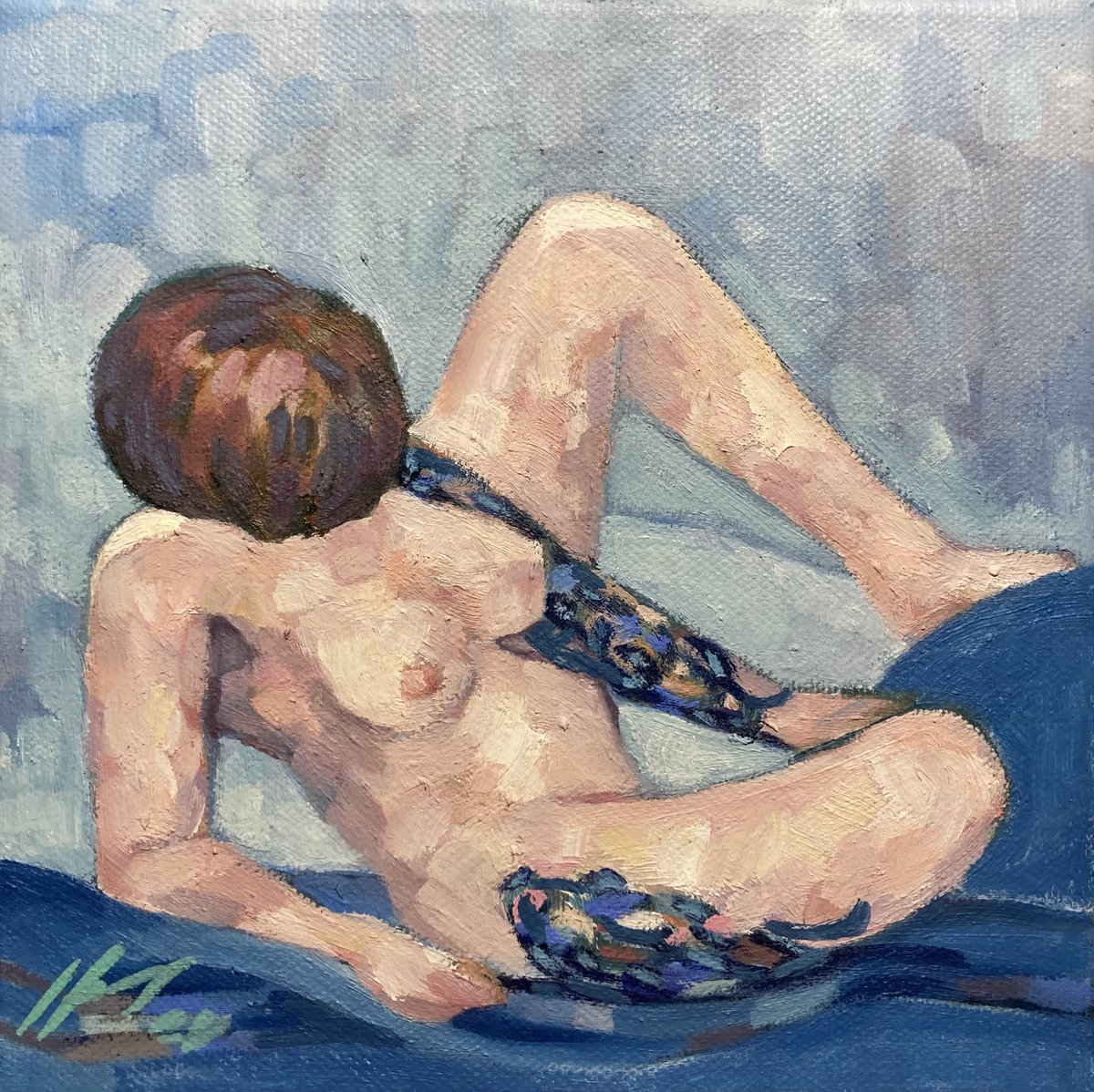 HarryBoudchicha's tweet image. Peinture à l’huile sur toile
20x20cm @sharpbladx 

#muse #croquis , #atelierharryboudchicha 
harryboudchicha.com #harryboudchicha , #drawing  #artist #paris14 #FigureDrawing #Artwork #sketchbook #Figure #Drawingart #finearts #modelevivant #model #paris2024