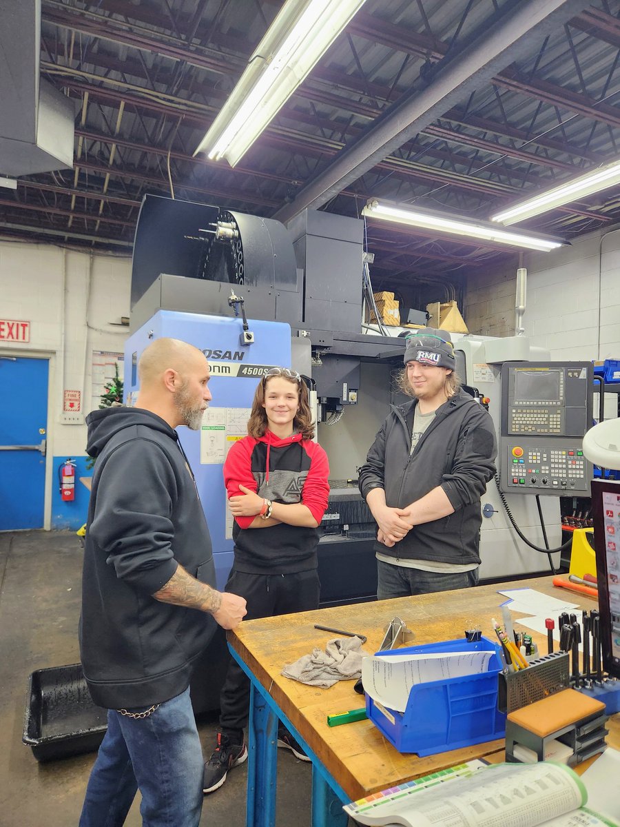 Yesterday, Mason, a #BotsIQ pre-apprentice and junior at Northgate, toured Jatco Machine &amp; Tool to learn more about #ManufacturingCareers.

Mason is finishing at our Training &amp; Education Center and is looking forward to starting an internship in 2025. 

#WorkforceDevelopment