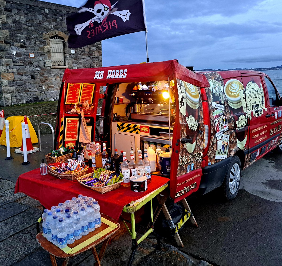 We have a free spot this Friday for the Mobile Coffee Van in Dublin. If you would like to book the service .