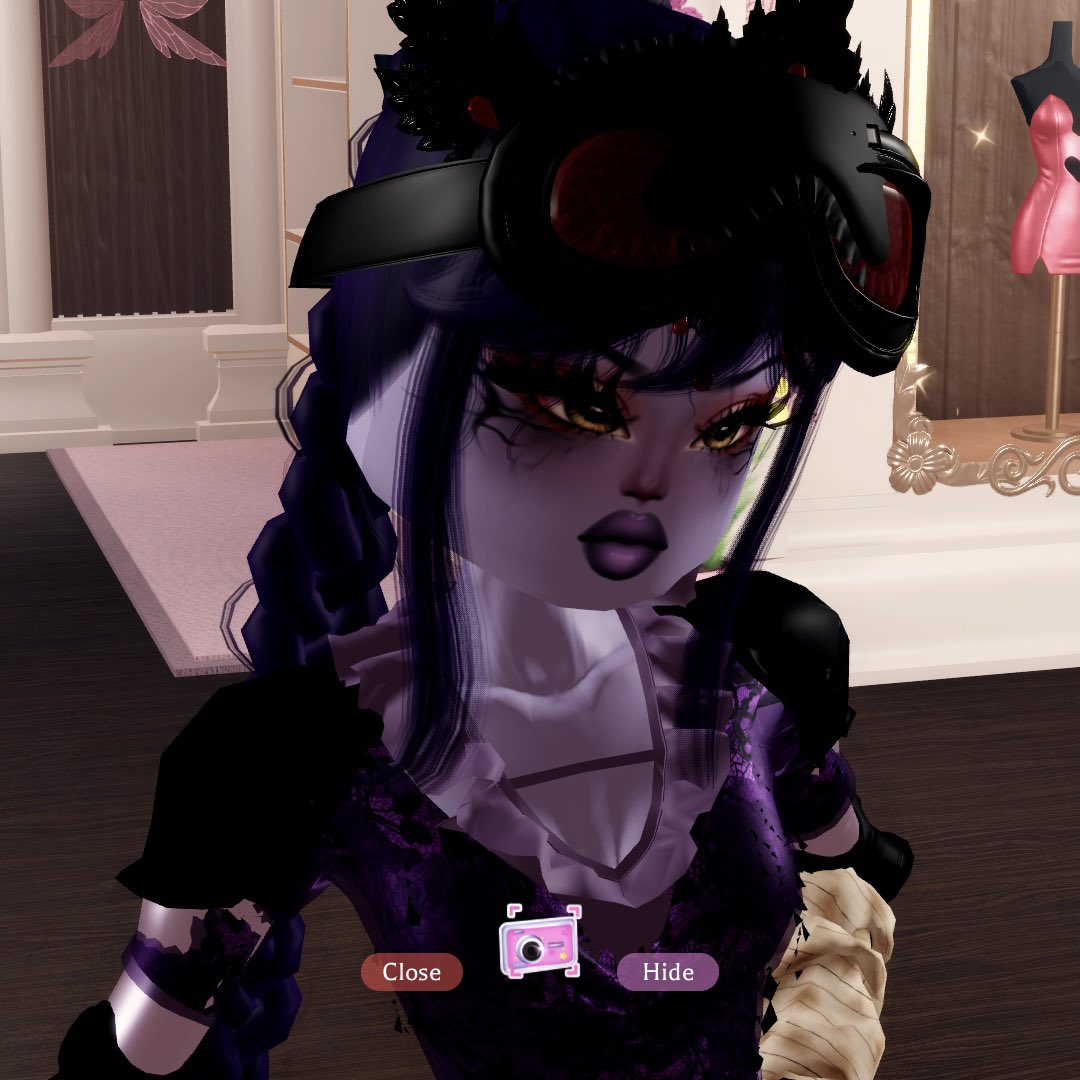 tiahphobic's tweet photo. #OVERWATCH x #DRESSTOIMPRESS - 
`` Enivrant, n'est-ce pas ? `` #Widowmaker #Overwatch2 #DTI @_Dress2Impress @PlayOverwatch https://t.co/cHczuHA4k8