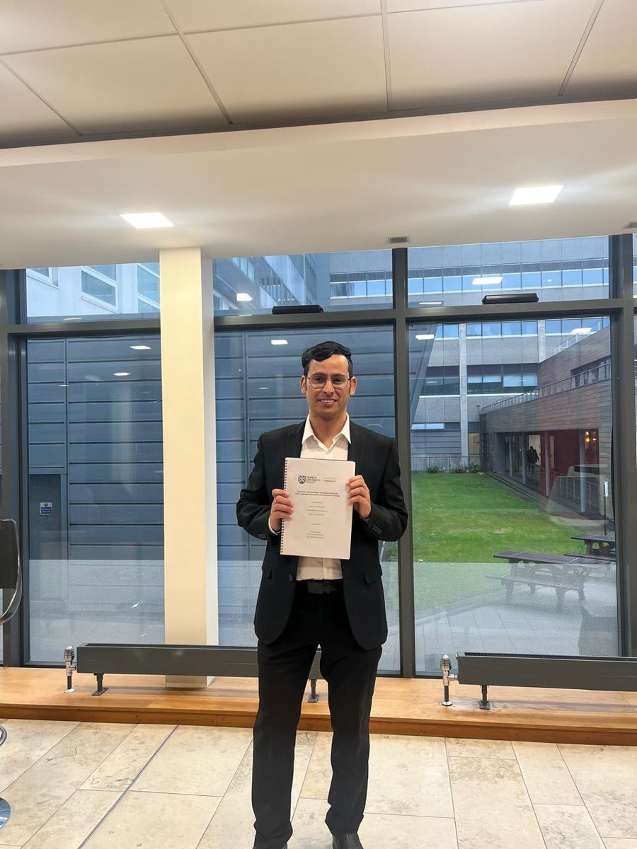 I’m thrilled to announce that I passed my PhD viva. A massive thank to my examiners <a href="/Amyruizestrada/">Amalia Ruiz</a> and <a href="/enekolarraneta/">Eneko Larraneta</a> for a very enjoyable experience and <a href="/Justin_YTian/">Justin Tian</a> for chairing. Also, I want to thank my supervisors <a href="/aljamal_wafa/">Wafa Al-Jamal</a> and <a href="/taher9012/">Taher Hatahet</a> for their invaluable support.
