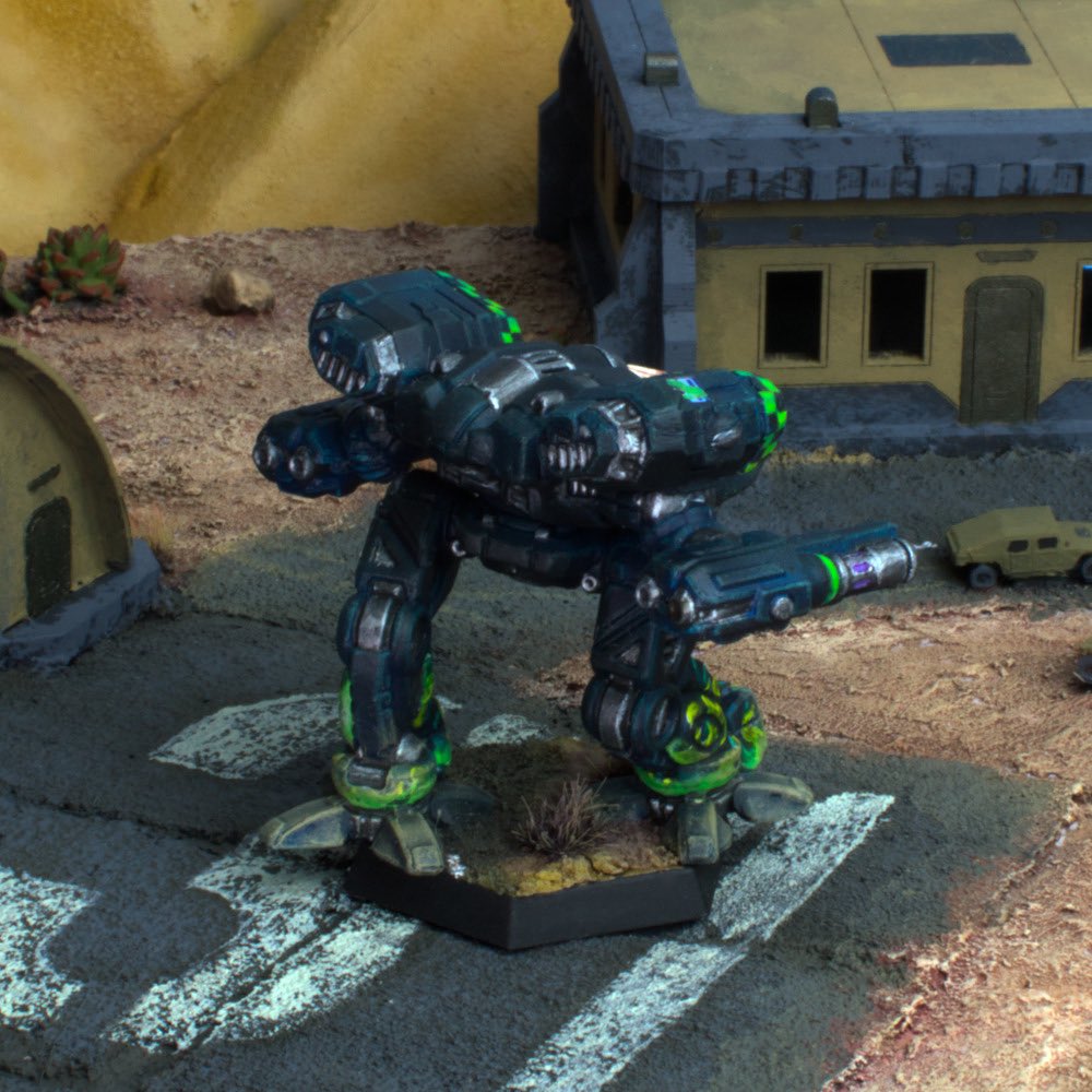 camospecs's tweet photo. #ClanJadeFalcon #AlphaGalaxy #Turkina - Isn't this one far beyond amazing? Look at that freehand!!!
Painted by @PapaChicken137
@catalystgamelab #battletech
https://t.co/icijVWlV5L https://t.co/51TCrB0yK6
