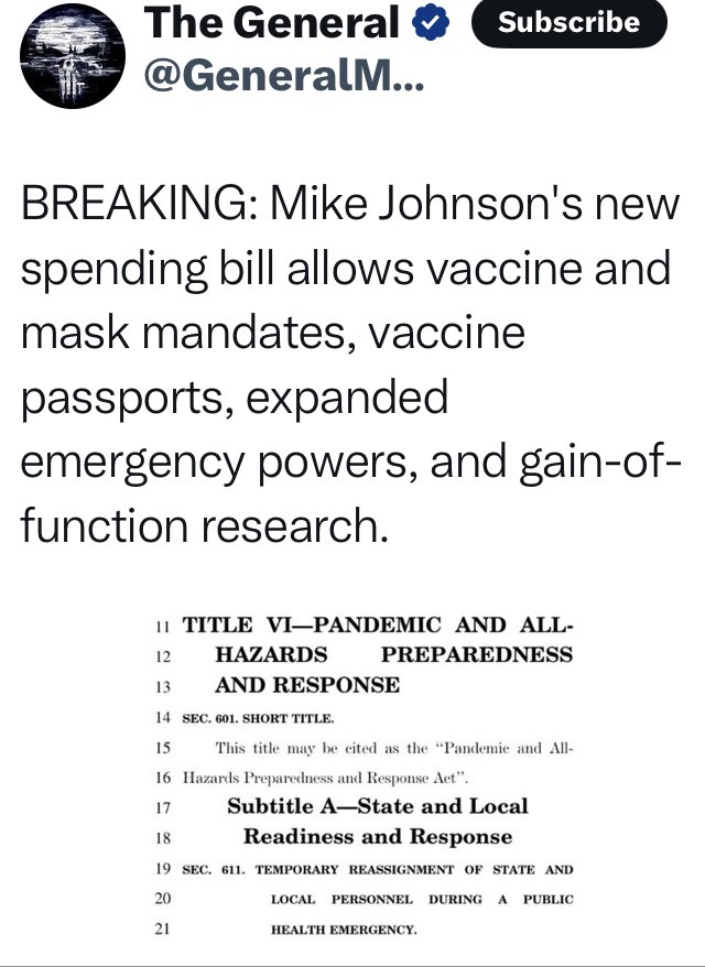 <a href="/WarClandestine/">Clandestine</a> This is why they are trying to cram through the omnibus today ⬇️