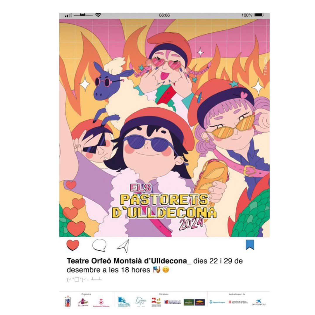 📢 Diumenges 22 i 29 de desembre
⏰18:00h - Teatre Orfeó Montsià d’Ulldecona.
🎟 Venta anticipada
entrapolis.com/entradas/els-p…