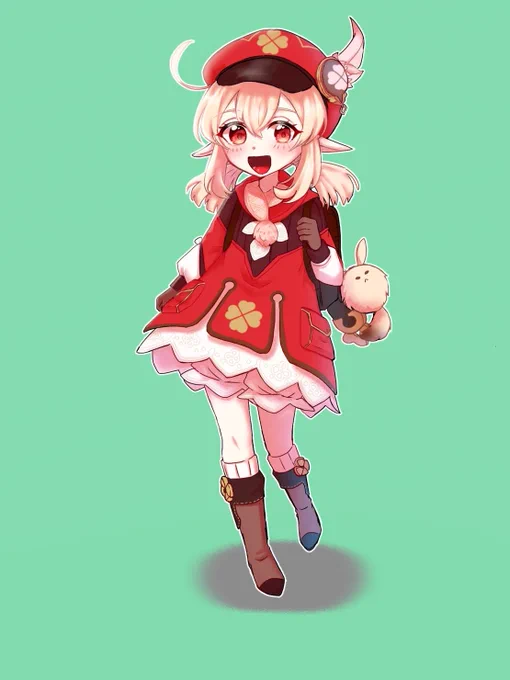 2〜3年前、娘が描いたイラスト今も原神が大好きな娘であります 
