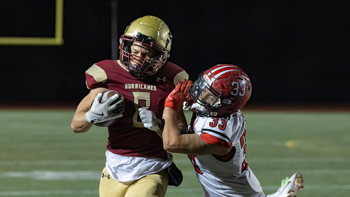 RobGNBH's tweet photo. Congratulations to New Britain WR/S Eli Rodriguez on being named the 2024 Herald Football Player of the Year. Rodriguez scored 12 touchdowns, had over 1200 yards on offense, tied an area-high 8 interceptions, and had 87 tackles on defense for the Golden Hurricanes. #cthsfb https://t.co/pTMFWvPQHT
