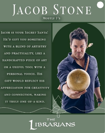 CKVotePromote's tweet photo. @ElectricEnt1's 
@librarianstv - #TheLibrarians
#SecretSanta choice for us admins of 
@CKVotePromote 🐺 &amp; Hopefully all of our members too,  is of course, #Kaniacs main man 
#JacobStone aka @ChristianKane01 aka #SantaKane https://t.co/oQgI20sBOh