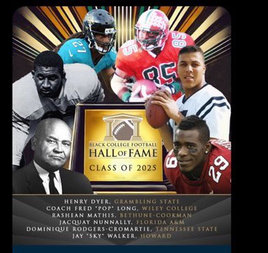 LarryBrown43's tweet image. Congrats to Larry Brown’s former roommate with the Redskins, Henry Dyer, being named to the @BCFHOF Class of 2025!
Salute to friend of the family, @JayWalkerSky, as well!
