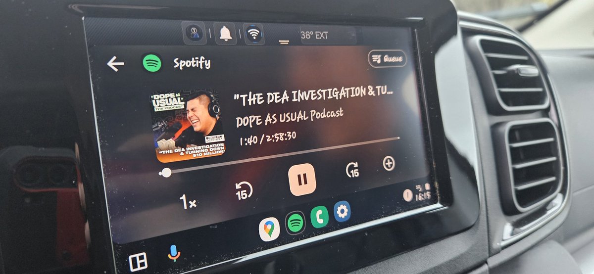 Binging some of the Dope As Usual Podcast on Spotify! Listening to <a href="/dope_as_yola_/">Dope As Yola</a> get so excited every episode made my day so much better. I've always watched the podcast on YT. Going back through the entire catalog on Spotify!