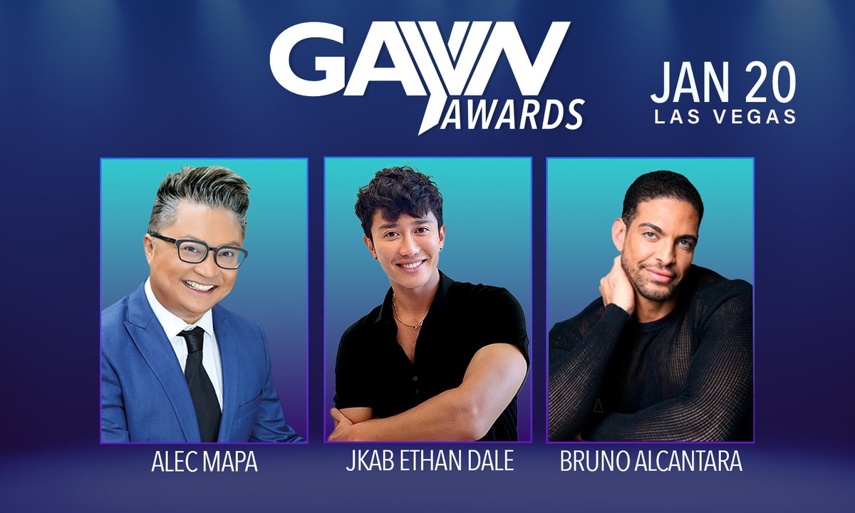 GayVN (@gayvn) on Twitter photo Alec Mapa, <a href="/JkabEthanDale/">Jkab Ethan Dale</a> & <a href="/brunocalcantara/">Bruno Alcantara</a> to Host 2025 GayVN Awards ow.ly/cer450UtIul Alec Mapa, <a href="/JkabEthanDale/">Jkab Ethan Dale</a> & <a href="/brunocalcantara/">Bruno Alcantara</a> to Host 2025 GayVN Awards ow.ly/cer450UtIul