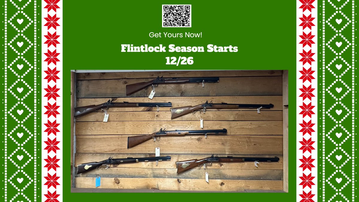 BuckFirearms's tweet photo. Flintlock Season Opens Soon! https://t.co/6wew0Cxlt5