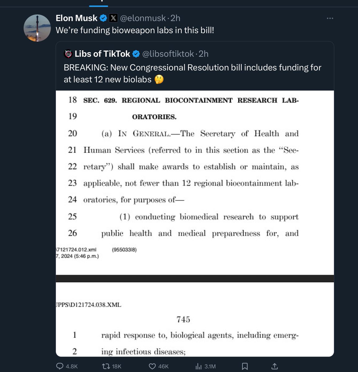 This is literal Russian propaganda, with a side order of eugenics.

Vladimir Putin’s biowarfare chief was just killed in Moscow.

The Russians have vast stockpiles of coronavirus, smallpox, monkeypox &amp; numerous diseases RFK Jr. wants to revoke vaccines for.

This is unilateral