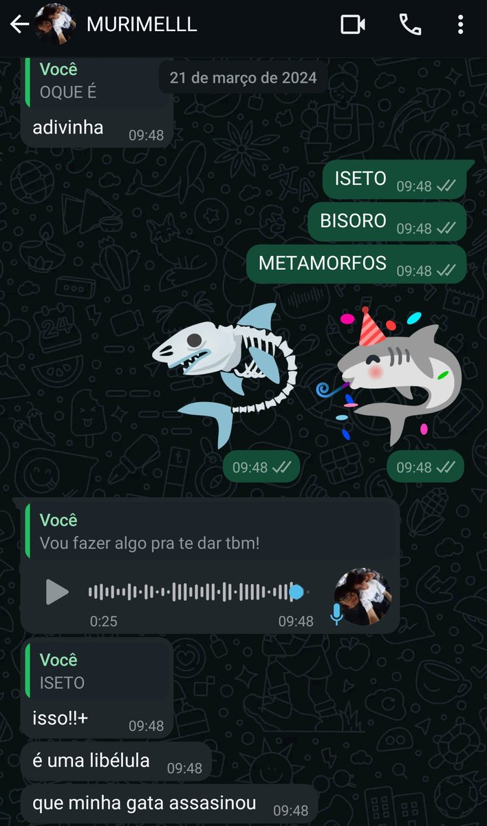 DraxxZs's tweet photo. pov: vc tem amigos que te dão insetos de presente: https://t.co/I0252kKAcz