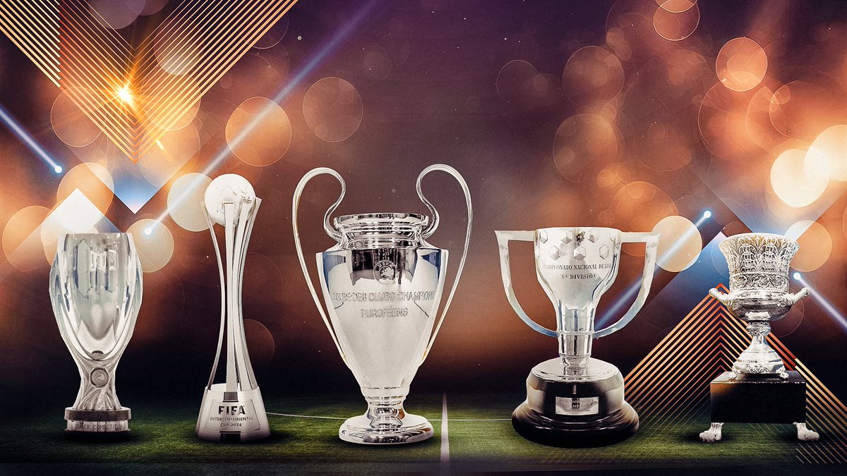 🏆🖐️✨ We've won FIVE titles in 2024!
#RealFootball
