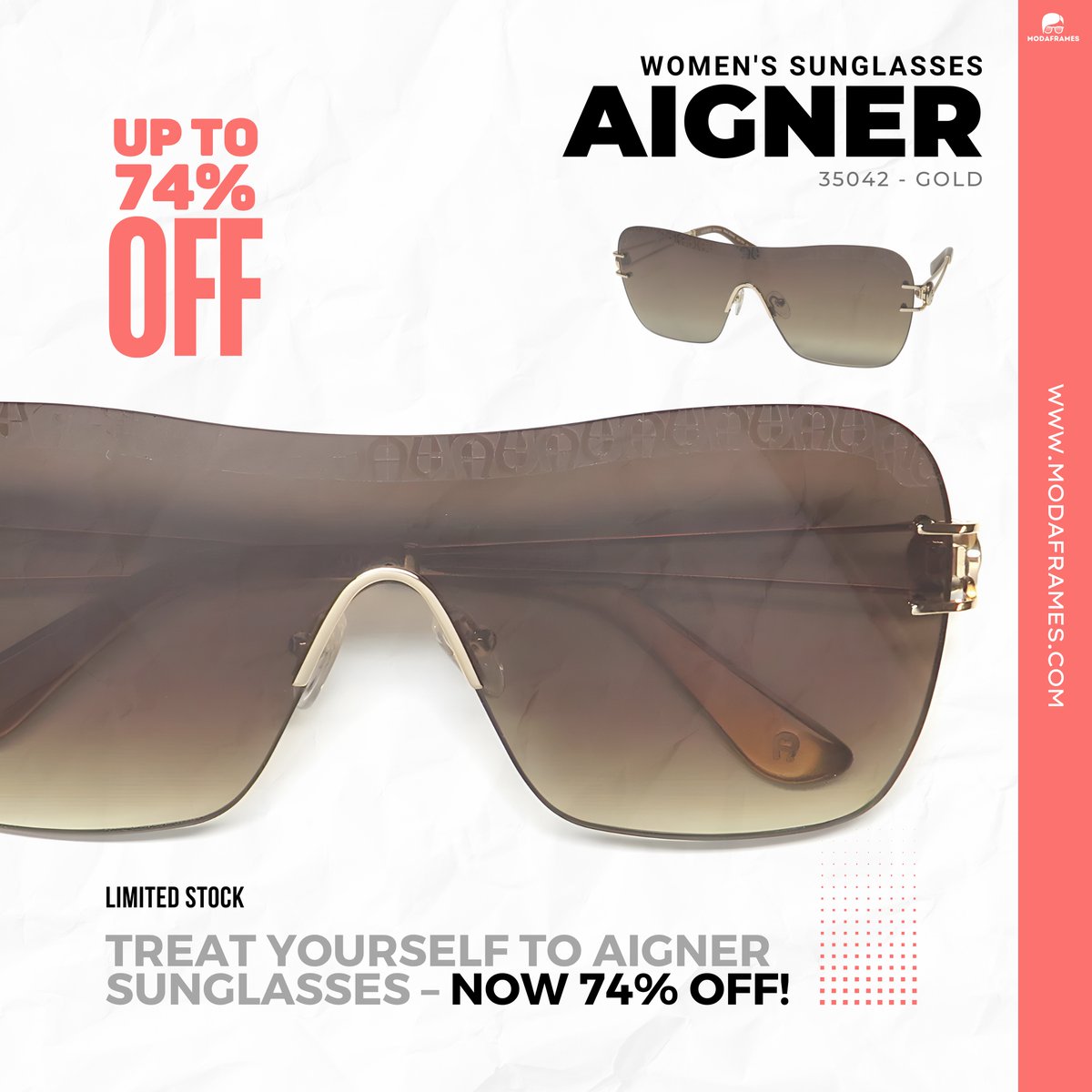 ModaFrames's tweet image. 🚨 LUXURY ALERT: German Engineering for Your Face! 

Meet the AIGNER 35042 - when BMW meets eyewear! Originally $340, now $89.95 😱

✨ Made in Germany
🛡️ 100% UV Protection
💫 Floating rimless design

🛒 modaframes.com/products/aigne…

📌 #LuxuryDeals #ModaFrames