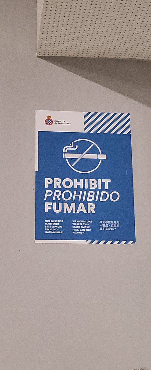 La normativa la pensem fer cumplir algún dia? <a href="/RCDE_info/">RCD Espanyol | Informació per a socis i aficionats</a> <a href="/RCDEspanyol/">RCD Espanyol de Barcelona</a> #rcde