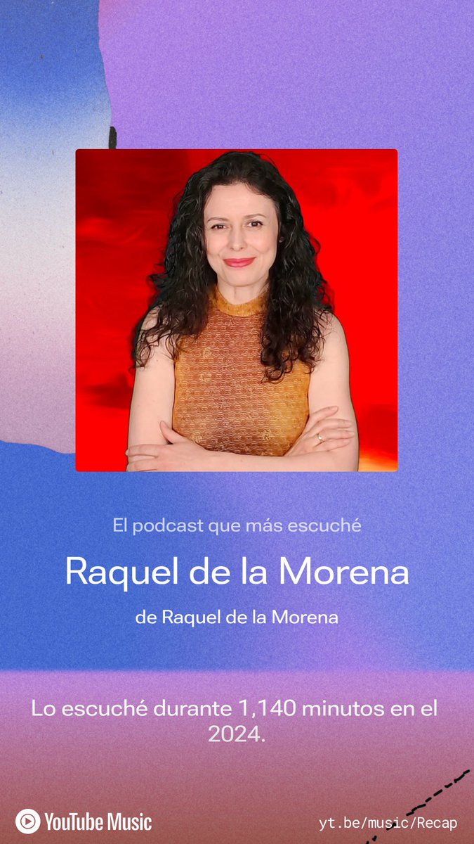 Mientras tanto en YouTube, <a href="/RaqueldlMorena/">Raquel de la Morena</a> se convirtió en el podcast que más escuché, y en consecuencia uno de los canales que más consumí. Y no es para menos: todo su contenido es muy bueno. #YoutubeRecap
#MusicRecap
