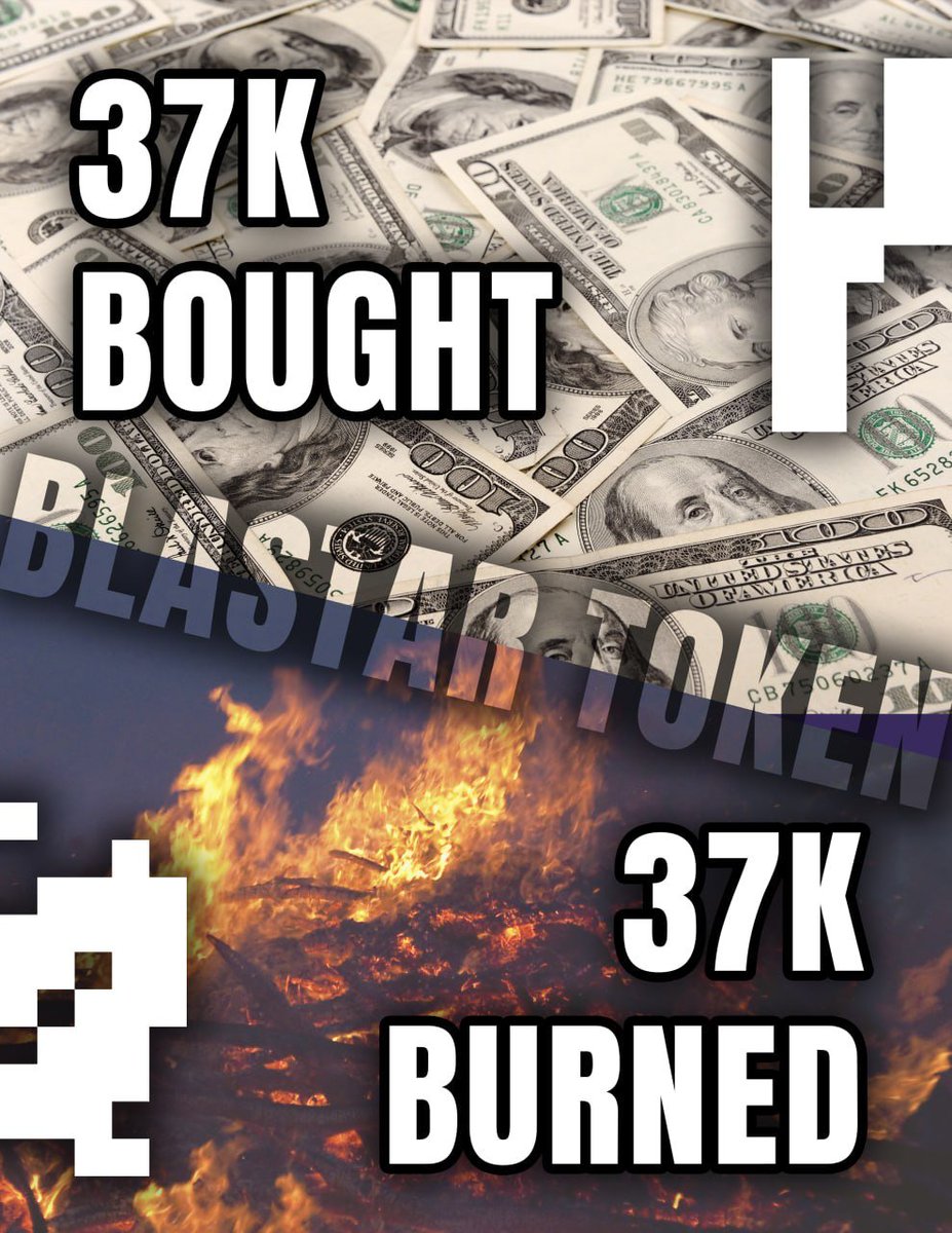 Blastar_PRC20's tweet image. When we go out, we go all out, $BLAST style. 🔥

Aside of the $PLS that was rewarded in the past year, we&apos;ve ended the tax era of $BLAST by buying back and burning 37k worth of $BLAST, removing it out of the circulating supply. 

The contract&apos;s renounced too. 😎

$BLAST $HEX $PLS