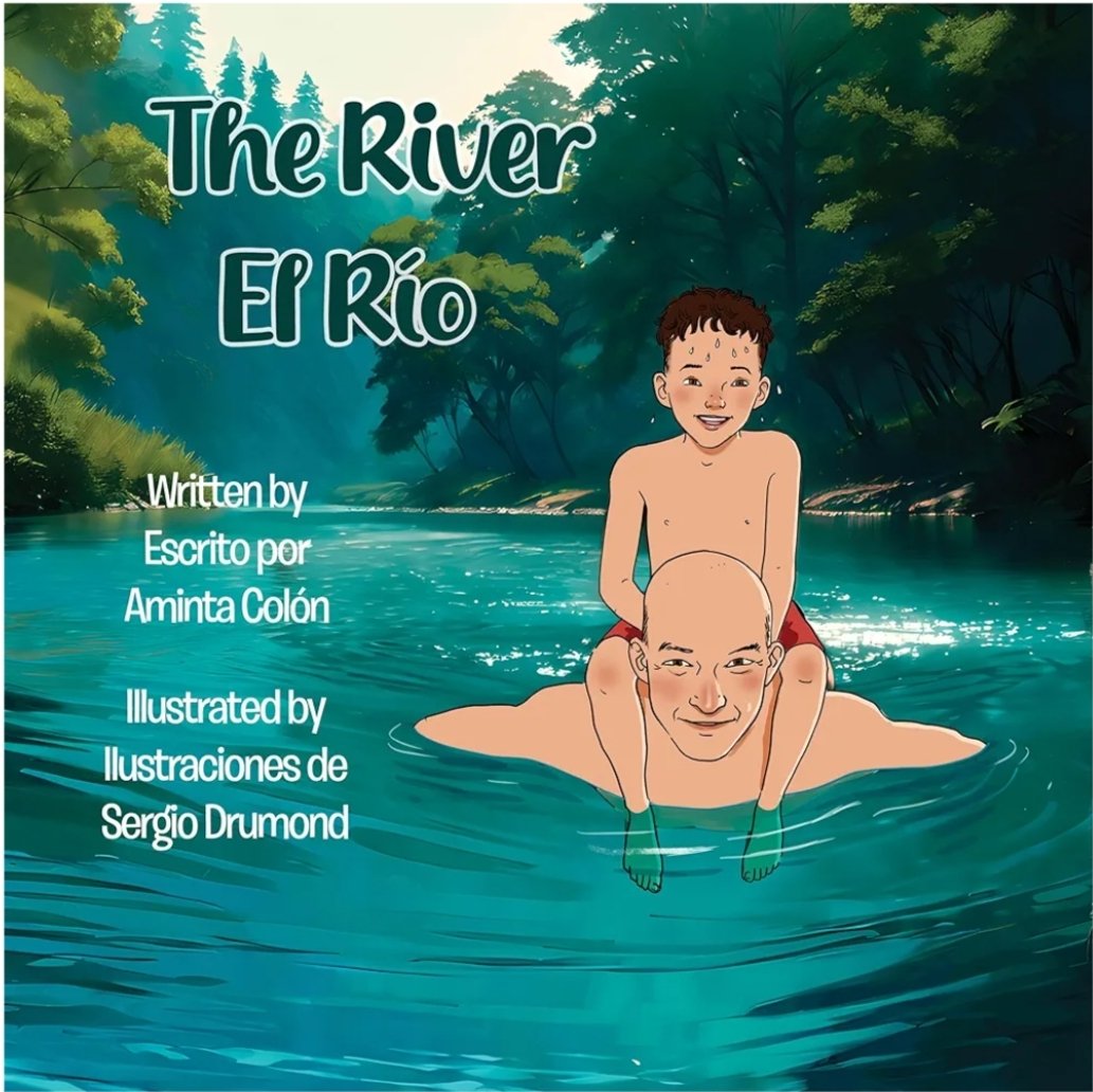 DebReads2022's tweet photo. Through lyrical storytelling rooted in both English and Spanish, and stunning illustrations, this enchanting tale follows a child’s journey of discovery along the river, where every ripple tells a story.  Grab your copy quick on Amazon! #ChildrensBooks  @stressfreepub https://t.co/ifir6goZVt