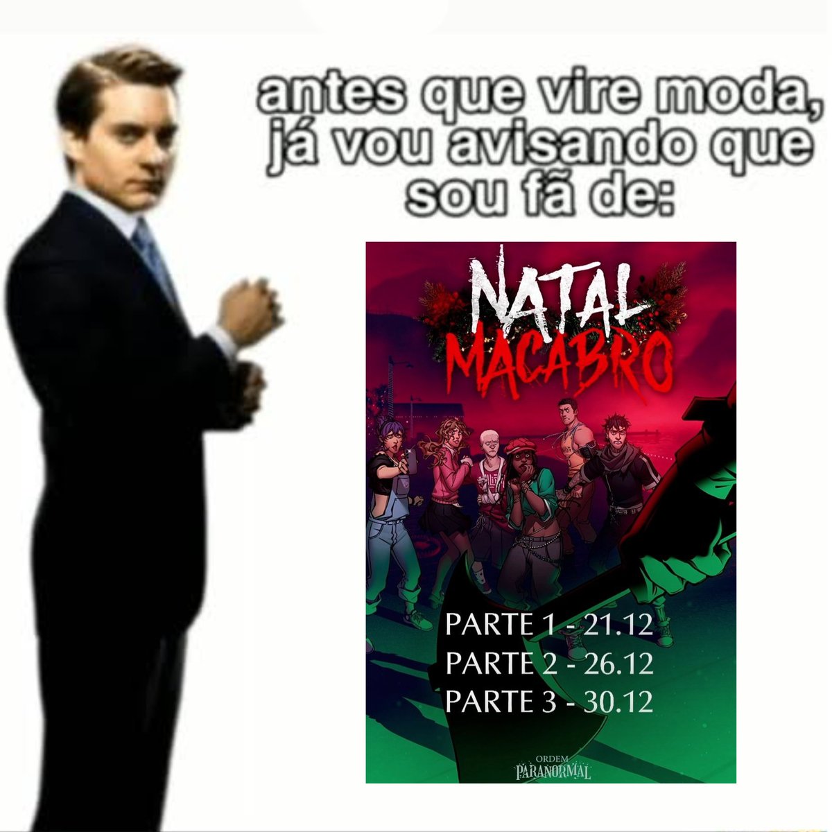 ShyLoL_'s tweet image. ‼️FOLLOW TRICK - ORDEM PARANORMAL NATAL MACABRO🎄🔪🩸

- Comente: #OrdemParanormalNatalMacabro e siga todos que curtirem seu comentário!
- Me siga! Sigo de volta!
- Dê RT pra chegar em mais pessoas