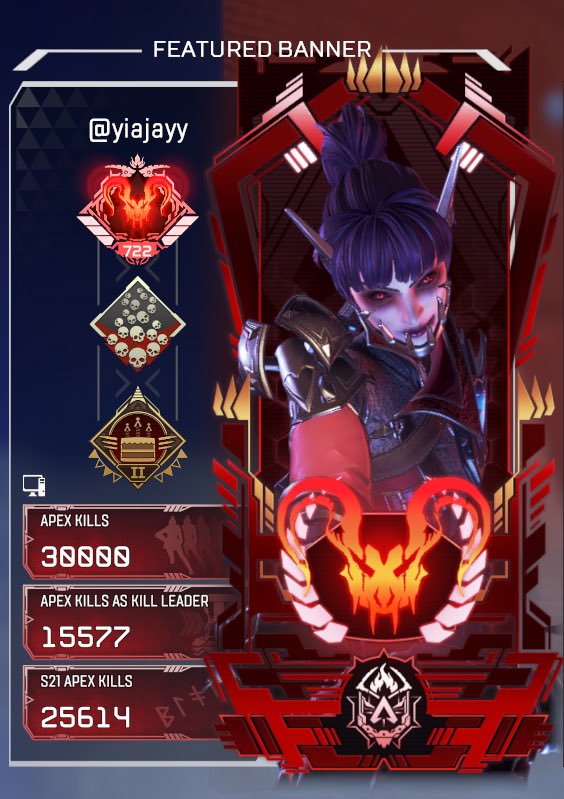 yiajay's tweet image. 30,000 kills on Alter 
@PlayApex