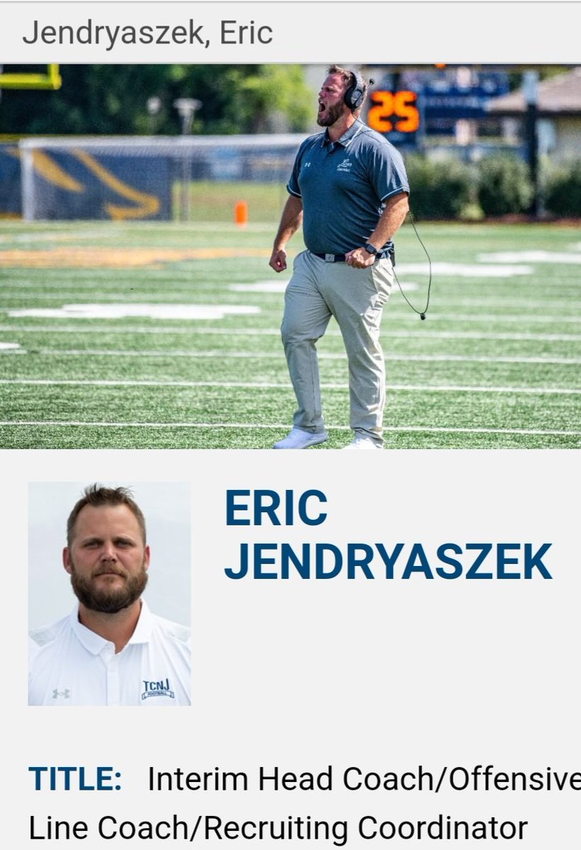 Zoran Milich (@footballmonty) on Twitter photo 🚨 A special thanks to <a href="/CJendryaszek/">Coach Jendryaszek</a> of <a href="/TCNJfootball/">TCNJ Football</a> for stopping by today to learn about our 🏈 program‼️
#TAG #AllWeGot
<a href="/bcr_two/">Brandon Rector</a> <a href="/Eamonn_Kyler/">Eamonn Kyler</a> <a href="/lucas_szczy/">Lucas Szczepanski</a> <a href="/PrincipalPino/">Heather Pino-Beattie</a> <a href="/MHSCougarSports/">MHS Athletics</a> <a href="/seancarty9/">seancarty9</a> <a href="/DanAgs52/">Dan Aguilar</a> <a href="/CoachPops19/">Matt Popadiuk</a> 🚨 A special thanks to <a href="/CJendryaszek/">Coach Jendryaszek</a> of <a href="/TCNJfootball/">TCNJ Football</a> for stopping by today to learn about our 🏈 program‼️
#TAG #AllWeGot
<a href="/bcr_two/">Brandon Rector</a> <a href="/Eamonn_Kyler/">Eamonn Kyler</a> <a href="/lucas_szczy/">Lucas Szczepanski</a> <a href="/PrincipalPino/">Heather Pino-Beattie</a> <a href="/MHSCougarSports/">MHS Athletics</a> <a href="/seancarty9/">seancarty9</a> <a href="/DanAgs52/">Dan Aguilar</a> <a href="/CoachPops19/">Matt Popadiuk</a>