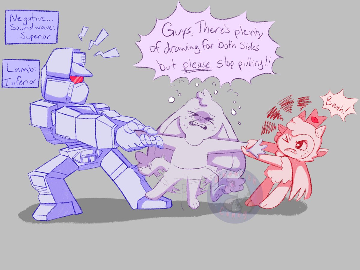 Ghoulish_Coney's tweet photo. I’m currently getting sucked into the transformers fandom while being part of the cult of the lamb fandom.
It's confusing, but i love it.
#cotlfanart #cultofthelamb #cultofthelambfanart #COTL #transformers #soundwave #transformerssoundwave #Transformersfanart https://t.co/gEBlCL34Qt