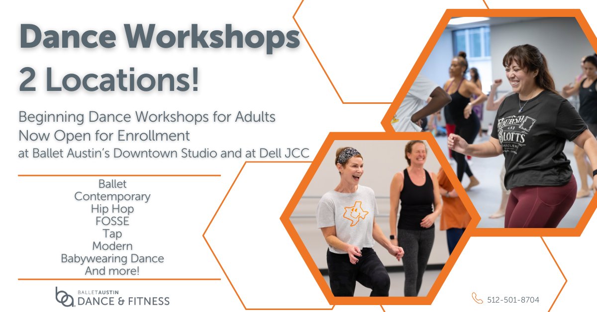BalletAustinCTR's tweet photo. Learn to dance and stay active through 2025! Enroll now and begin in January β‘ https://t.co/QGoDO3xZv2
#dance #learntodance https://t.co/k6KtluRFUv
