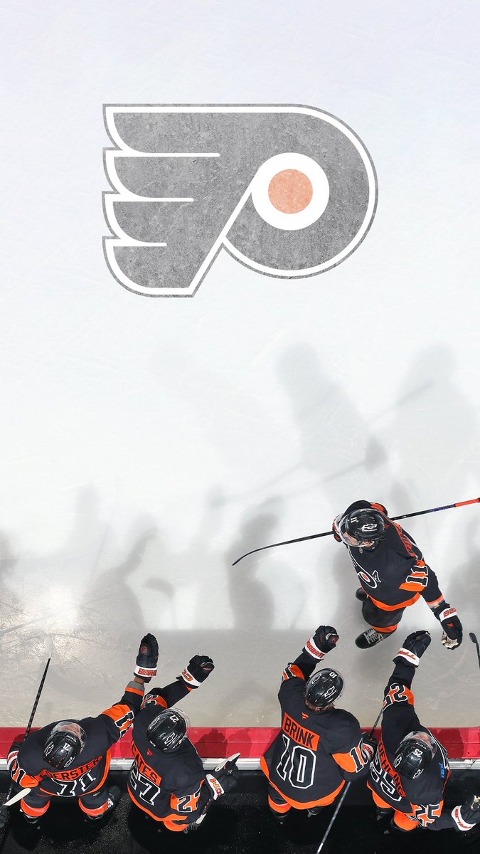 Get 'em while they're hot. 🔥 #WallpaperWednesday | #LetsGoFlyers, image size:675x1200