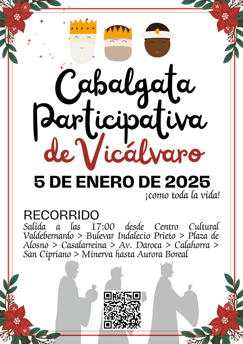 CabalgataVical's tweet photo. Cabalgata de Vicálvaro 2025 https://t.co/S2VYcf3E2Z