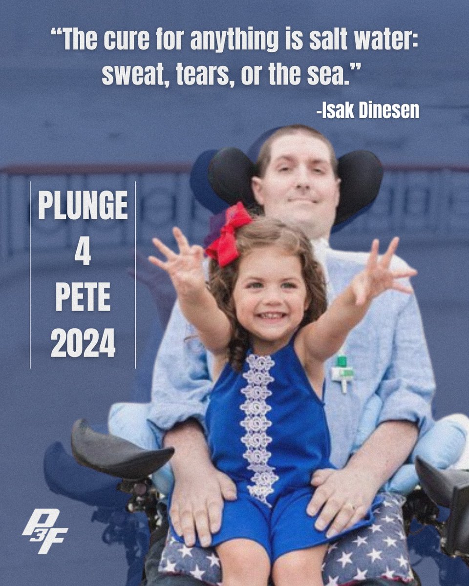 PF3Foundation's tweet photo. "Hundreds of people jumping into the sea in winter will test the credibility of this quote from Isak Dinesen" - Peter Frates

Join the fight against ALS in the Plunge 4 Pete. https://t.co/RiX3xXAdwa

#ForPete #ForPALS #PF3 #PeterFratesFamilyFoundation #PeterFrates  #StrikeOutA... https://t.co/k4ZccF4lg3