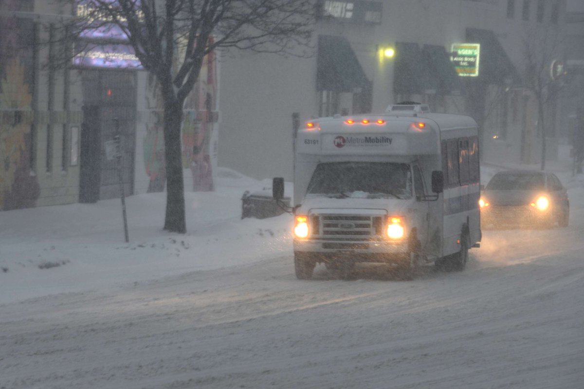 Metropolitan Council (@metcouncilnews) on Twitter photo Metro Mobility Alert 12/18-12/19: <a href="/NWSTwinCities/">NWS Twin Cities</a> issued a winter storm warning with heavy snow accumulation and difficult travel. Consider canceling non-essential trips. Keep walkways clear of snow and ice for safety and access. Weather info: weather.gov/mpx/ #mnwx Metro Mobility Alert 12/18-12/19: <a href="/NWSTwinCities/">NWS Twin Cities</a> issued a winter storm warning with heavy snow accumulation and difficult travel. Consider canceling non-essential trips. Keep walkways clear of snow and ice for safety and access. Weather info: weather.gov/mpx/ #mnwx