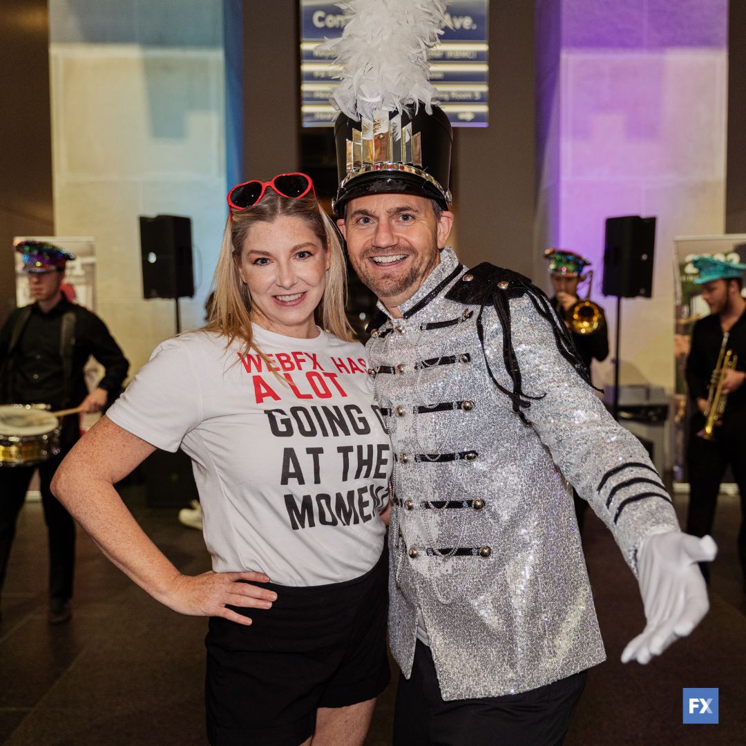 webfx's tweet image. ✨ In our #bestcoworkers era ✨

📸 This is just a small slice of the fun from part 1️⃣ of our Best Places to Work celebration.

In classic #WebFX style, our team came dressed up in costumes reflecting our more than 10 years of being one of the top places to work in PA.…