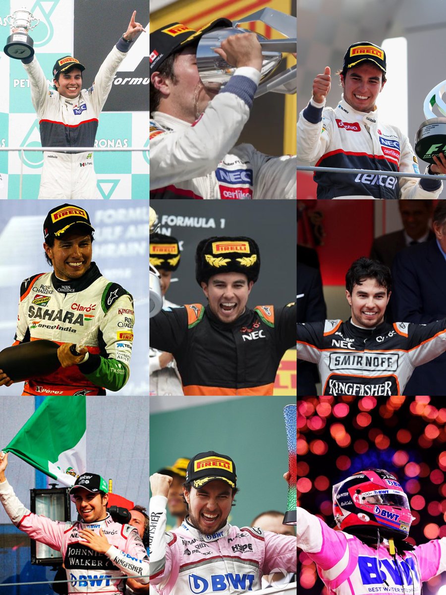 Más de uno solo habrá visto al Checo Pérez de Red Bull, pero en mi caso yo he visto todas sus versiones.
-La de Sauber, que sorprendió sumando podios acompañado de los mejores del mundo.
-La de Force India, que sacaba un resultado inesperado cuando los grandes fallaban.