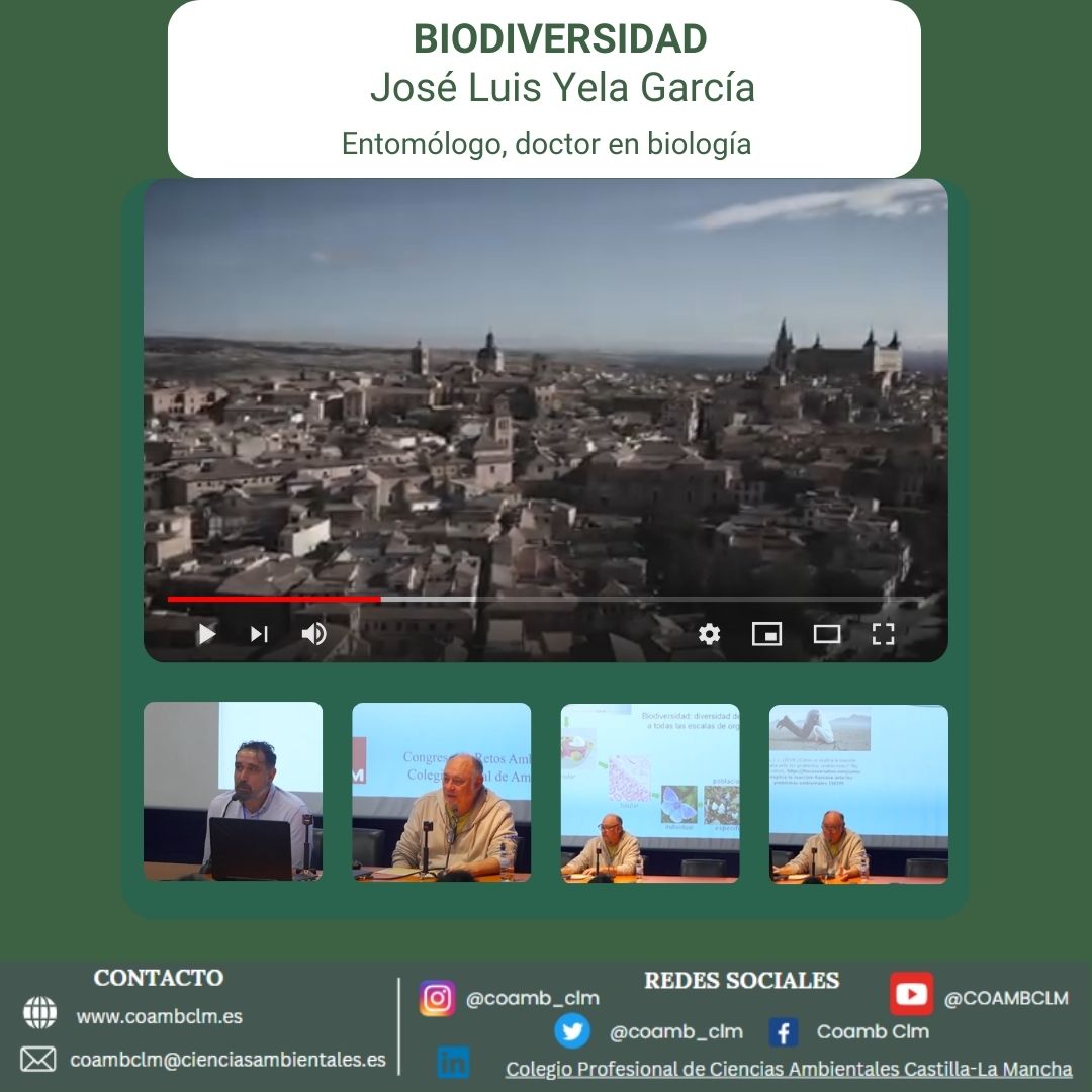 Ponencia sobre Biodiversidad, por José Luis Yela García, entomólogo, doctor en biología.

youtube.com/watch?v=ZltqiZ…