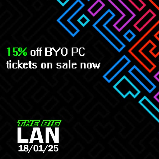 TheBigLAN's tweet photo. Get your tickets at https://t.co/RX0YKNayTU https://t.co/LjecZANZud