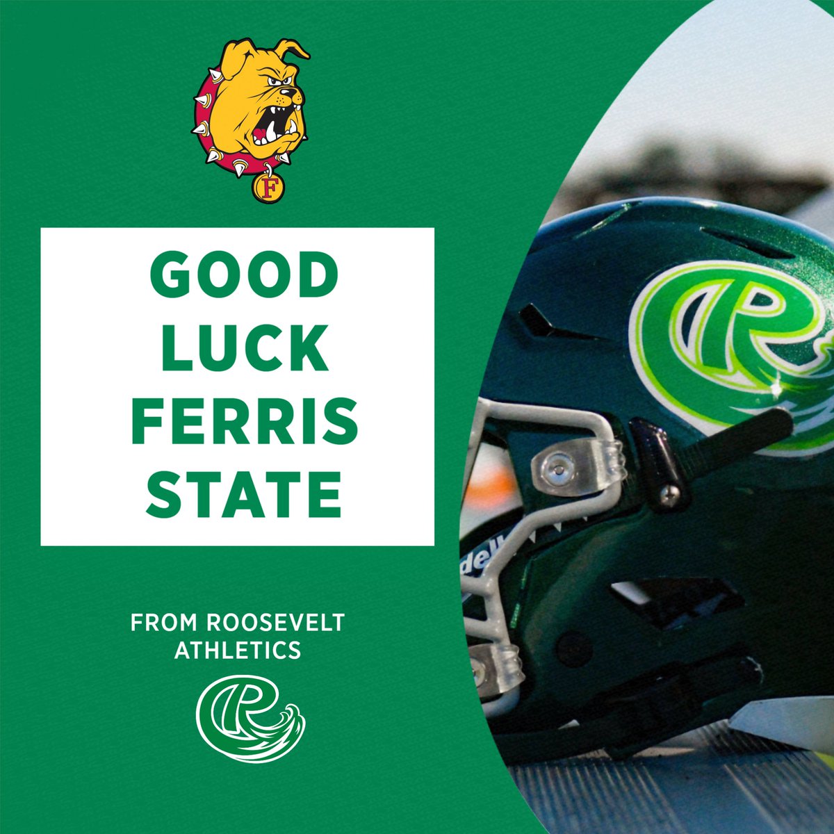 Best of luck to our friends at <a href="/FerrisFootball/">Ferris St. Football</a> in today's national championship game. Go bring that trophy back to the <a href="/GLIACsports/">GLIAC</a>  where it belongs! #WhereChampionsCompete
