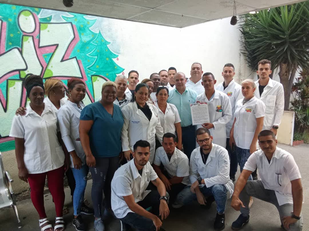 Como parte de la visita de intercambio de cuadros y funcionarios de la dirección de la dirección nacional con los colaboradores de toda la Misión Médica Cubana en Venezuela, visitamos el CDI Fundación del niño, de Distrito Capital #CubaCoopera #CubaPorLaVida