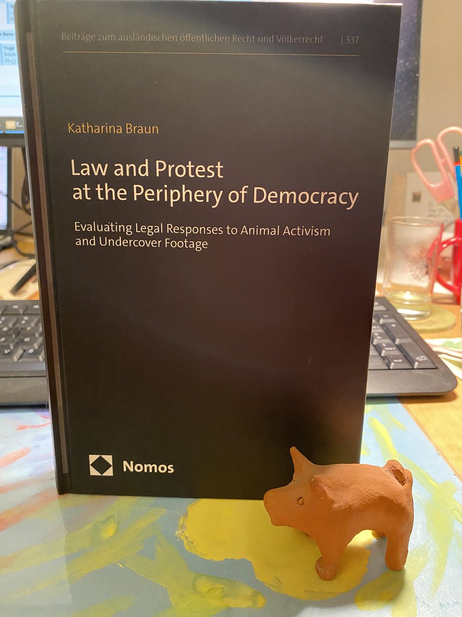Congratulations, Dr. Katharina Braun! From animal activism to climate protest - and from deliberation to disobedience.
