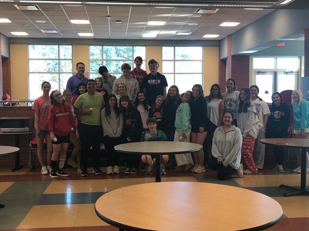 Nearing the end of one of the best semesters ever in Adapted PE at North Oconee! So grateful for the servant hearts of our student leaders and the support that the Titan student body gives our kids. ❤️ 🎄