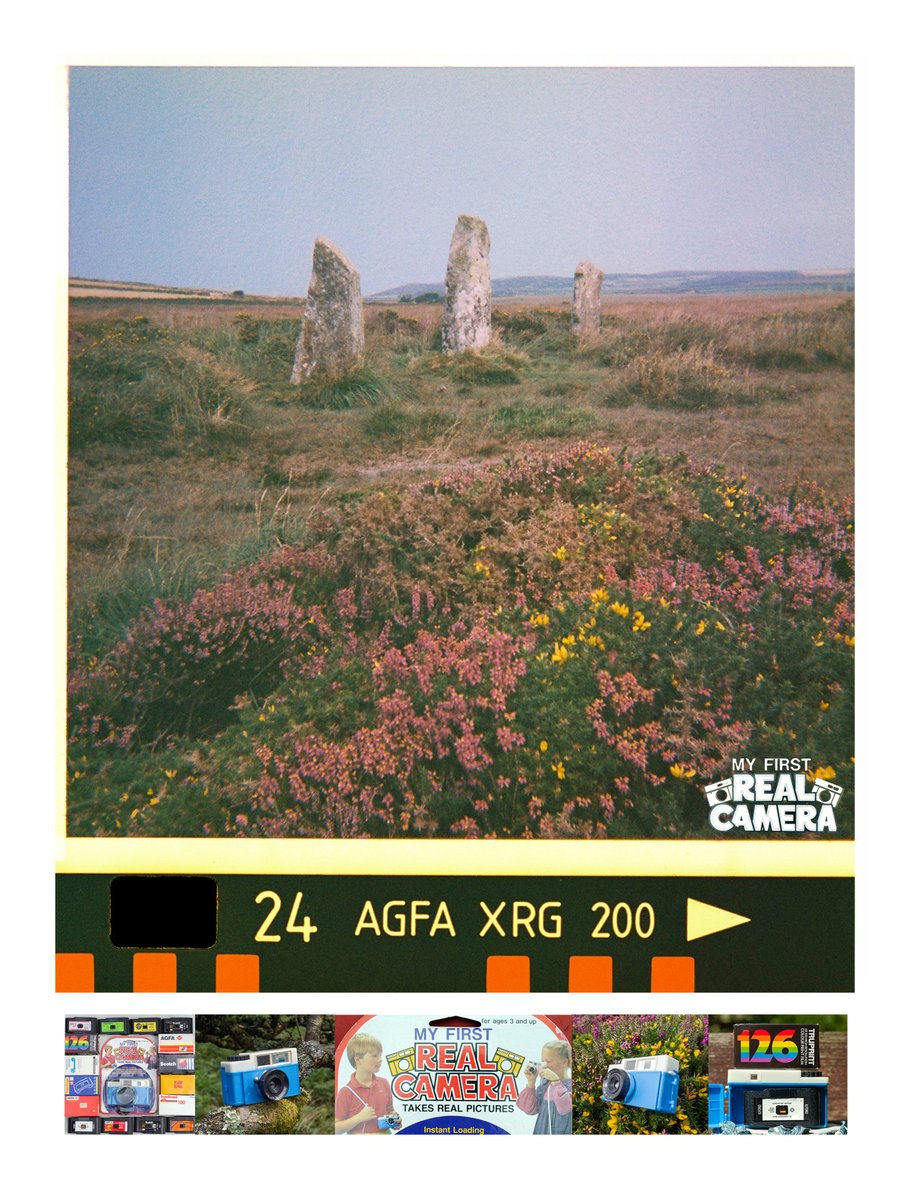 RogerDriscoll's tweet photo. Nine Maidens Stone Circle, Boskednan, Cornwall #filmcamera #analog #analogue #myfirstrealcamera #126camera #cornwall #stonecircle #filmphotography #ishootfilm #126film https://t.co/7IEnRFeFEu