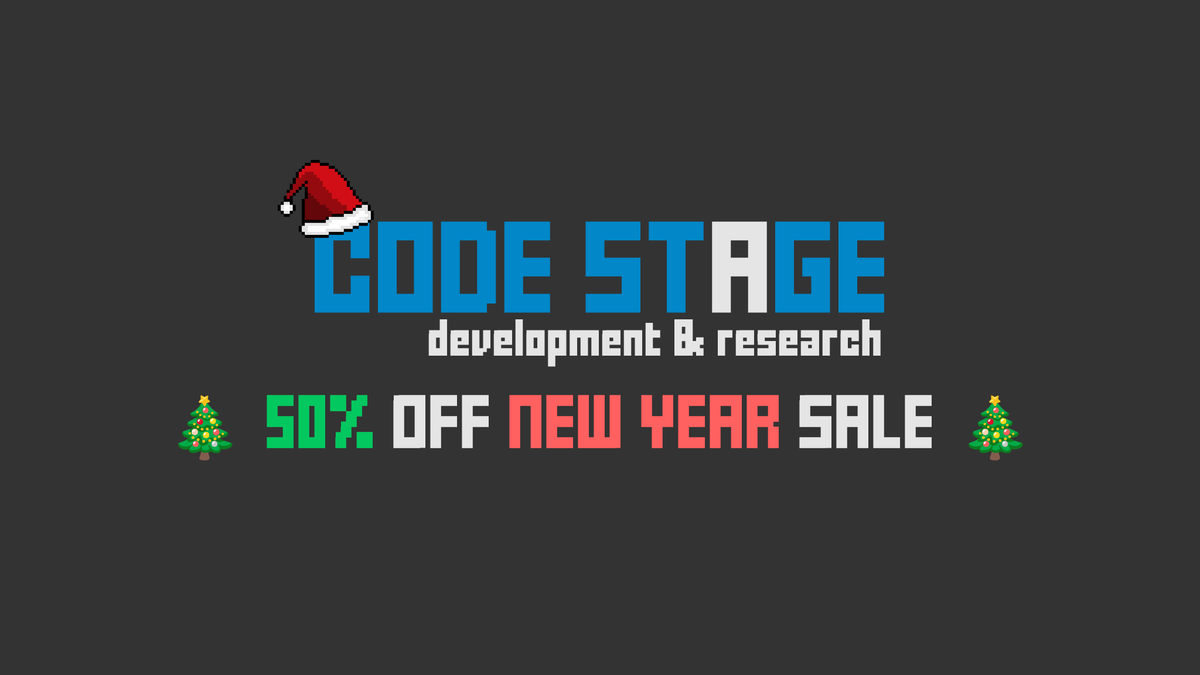 codestage_net's tweet image. 🎄 New Year Sale! 🎄
Boost your Unity projects with top-rated tools like Anti-Cheat Toolkit and Maintainer - now 50% OFF! 🎅
🗓️ Ends: Jan 10, 2025, 8am PT
🔗 assetstore.unity.com/publishers/391…
🎁 Upgrade your projects this holiday season! 🎉