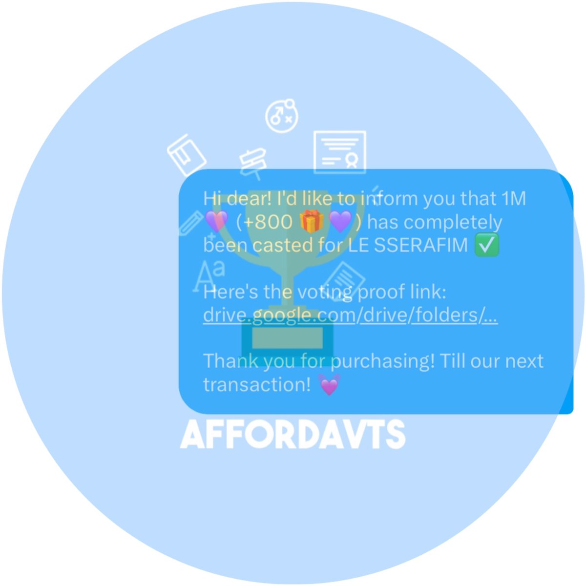 AFFORDABLE VOTING TICKETS tweet media