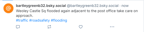 #traffic #flooding #Local