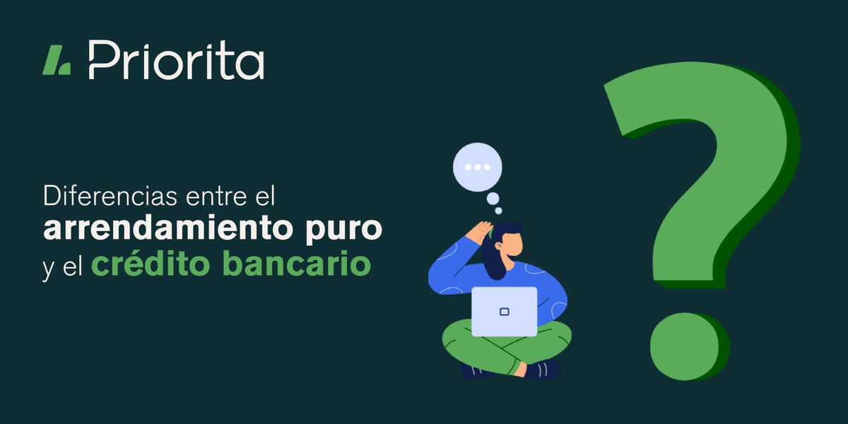 PrioritaLeasing's tweet photo. ¿Crédito o arrendamiento? Priorita te ofrece deducciones totales, sin aumentar pasivos y con procesos rápidos, no burocráticos.

Conoce más aquí 👉 https://t.co/SfV7LmUpp1​

#Priorita #Arrendamiento https://t.co/CTGlWocmlG