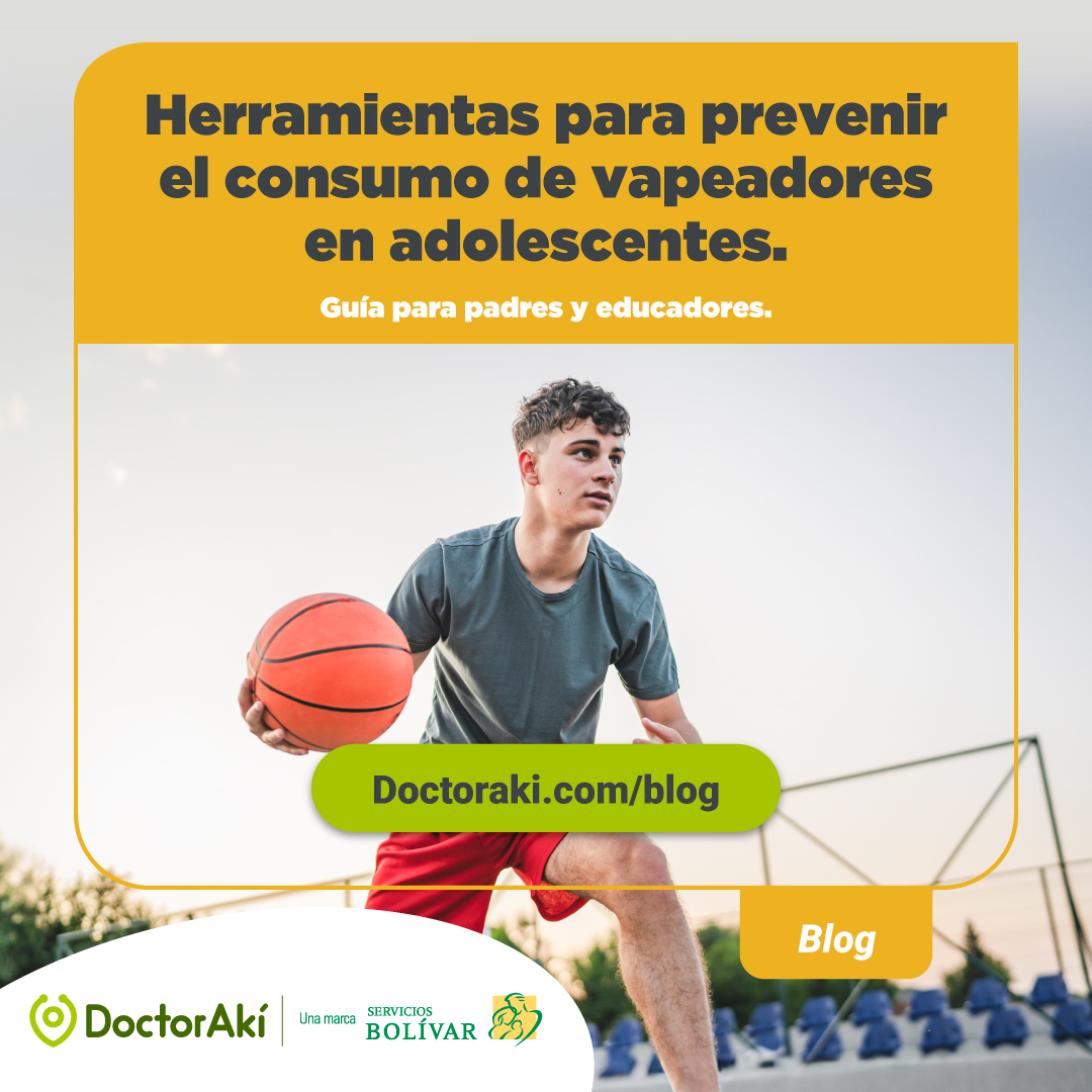 ✴️ ¿Sabías que detrás de los sabores atractivos y la apariencia moderna el vapeo puede causar daños reales a la salud de los jóvenes? 🤔 

💚 Aquí te compartimos algunas herramientas que te ayudarán a prevenir el consumo de vapeadores en adolescentes: bit.ly/3VLSPxY