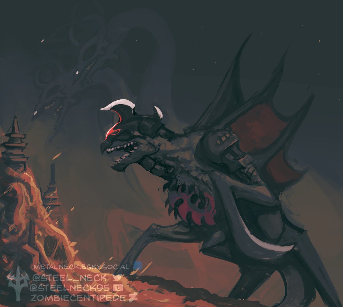steel_neck's tweet photo. Black Mass Gigan and Ghidorah 
Easily
(Of this year at least) https://t.co/6TAjYlwPmj